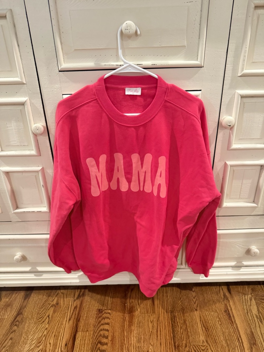 Pink Lily Hot Pink Crewneck Sweatshirt